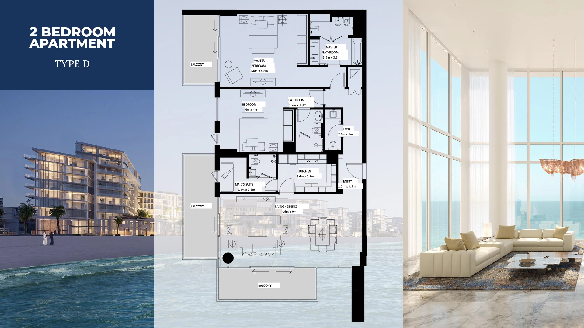 2 BR - Type B